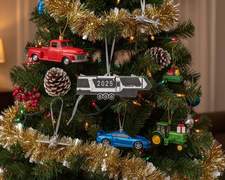 Brinkley RV Christmas Ornament