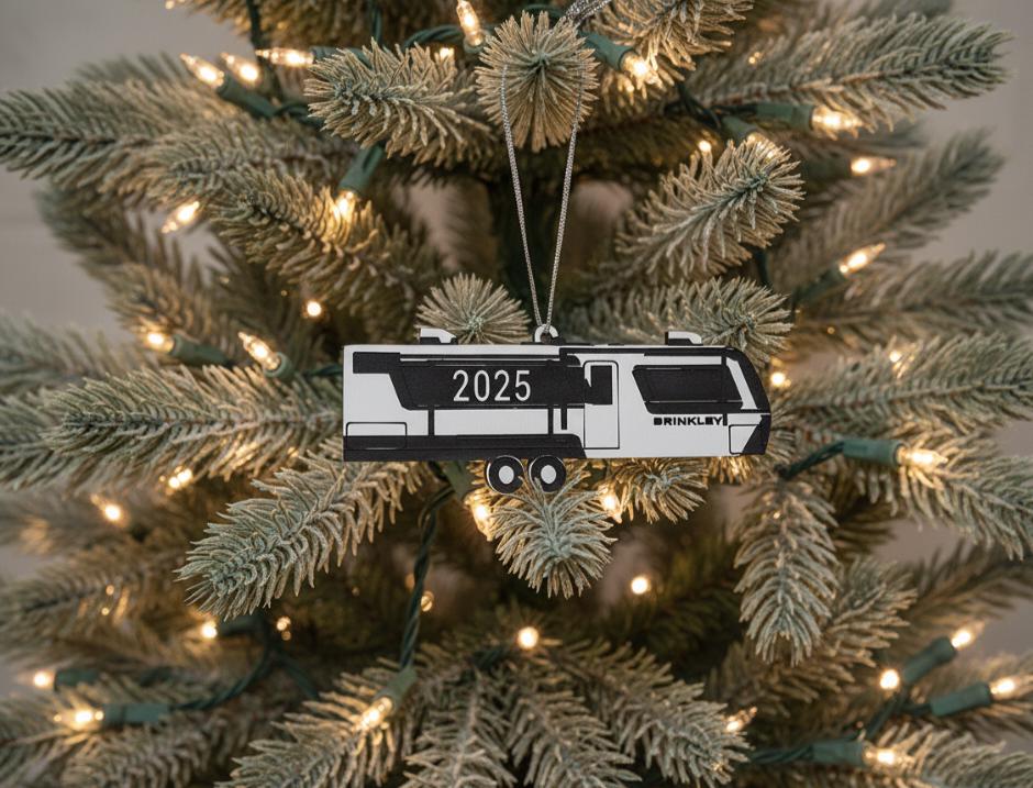 Brinkley RV Christmas Ornament