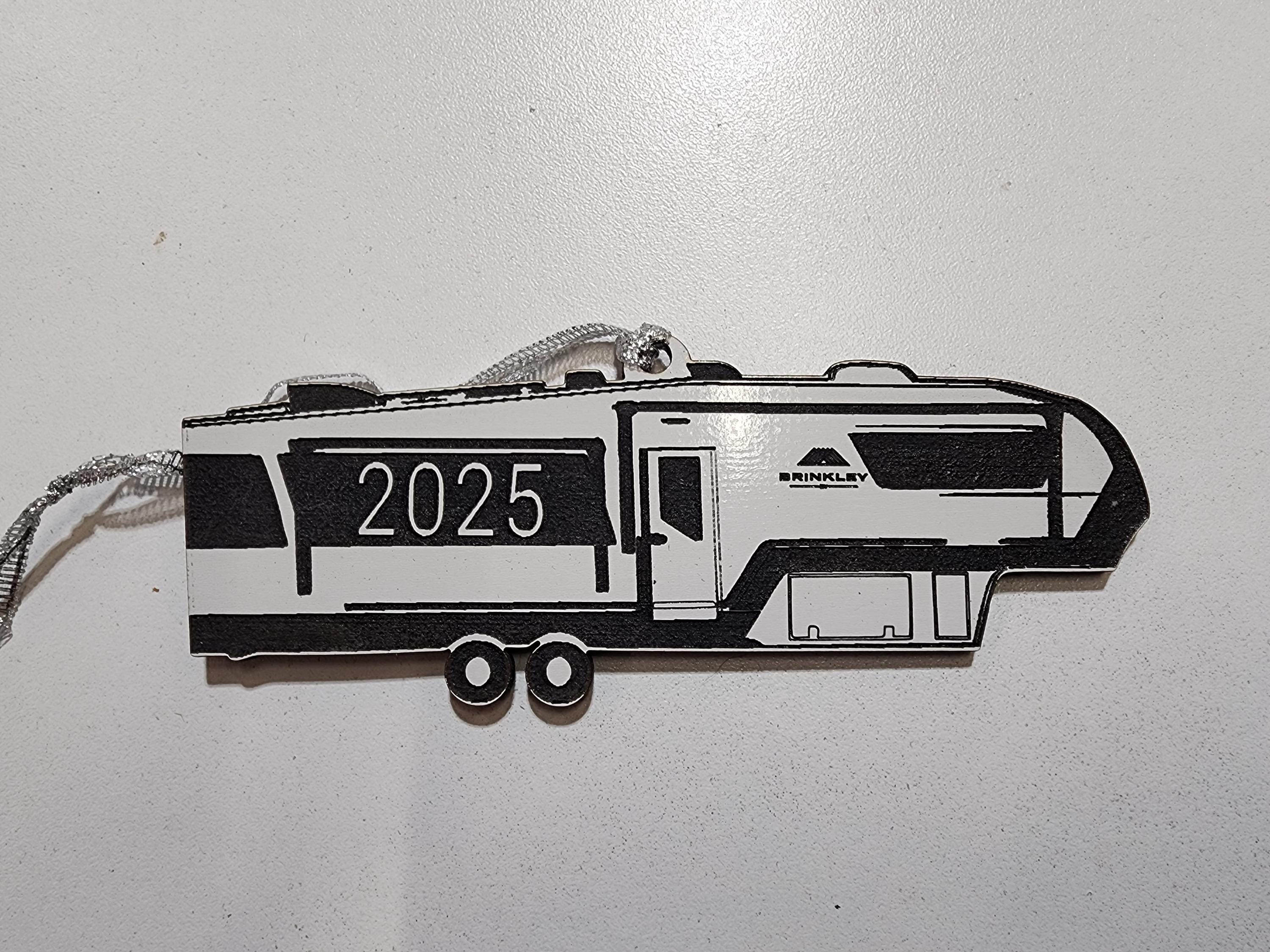 Brinkley RV Christmas Ornament