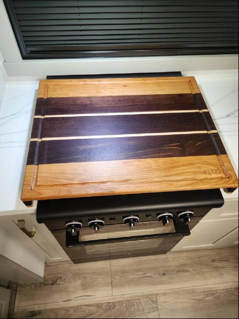 Brinkley RV trailer Noodle Board 24" stove top