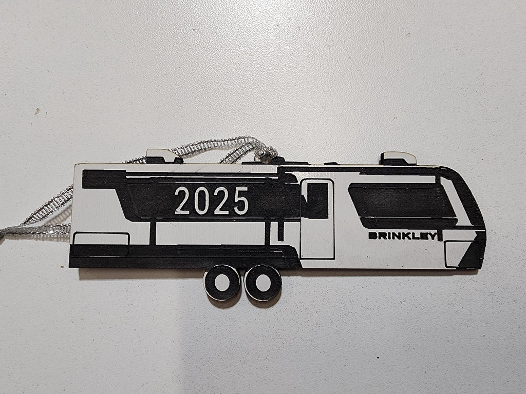 Brinkley RV Christmas Ornament